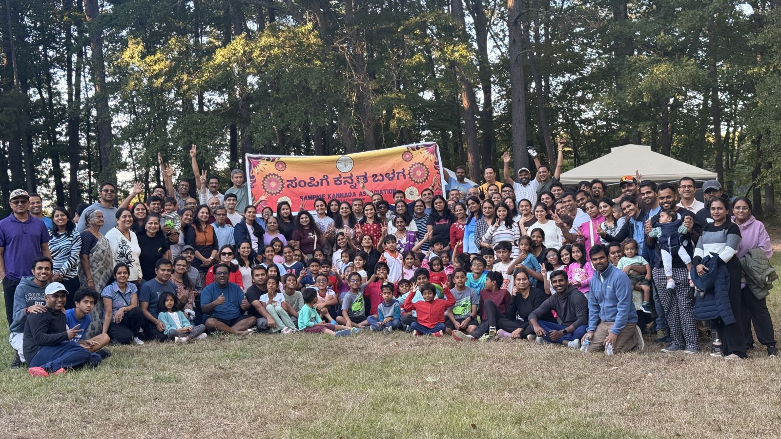 Sampige NC Kannada Association fun filled overnight camping … more than 60 families