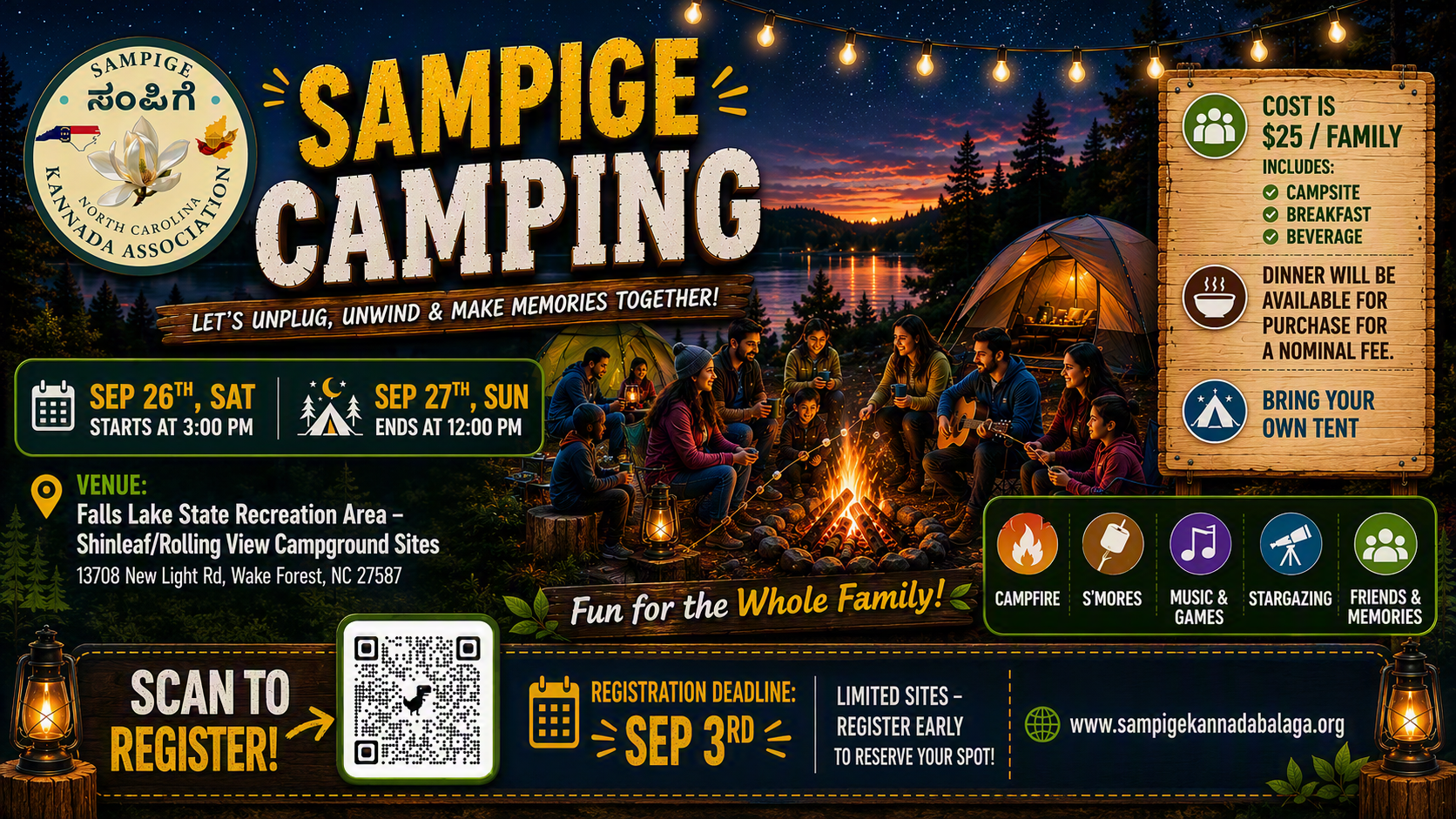 Camping Banner
